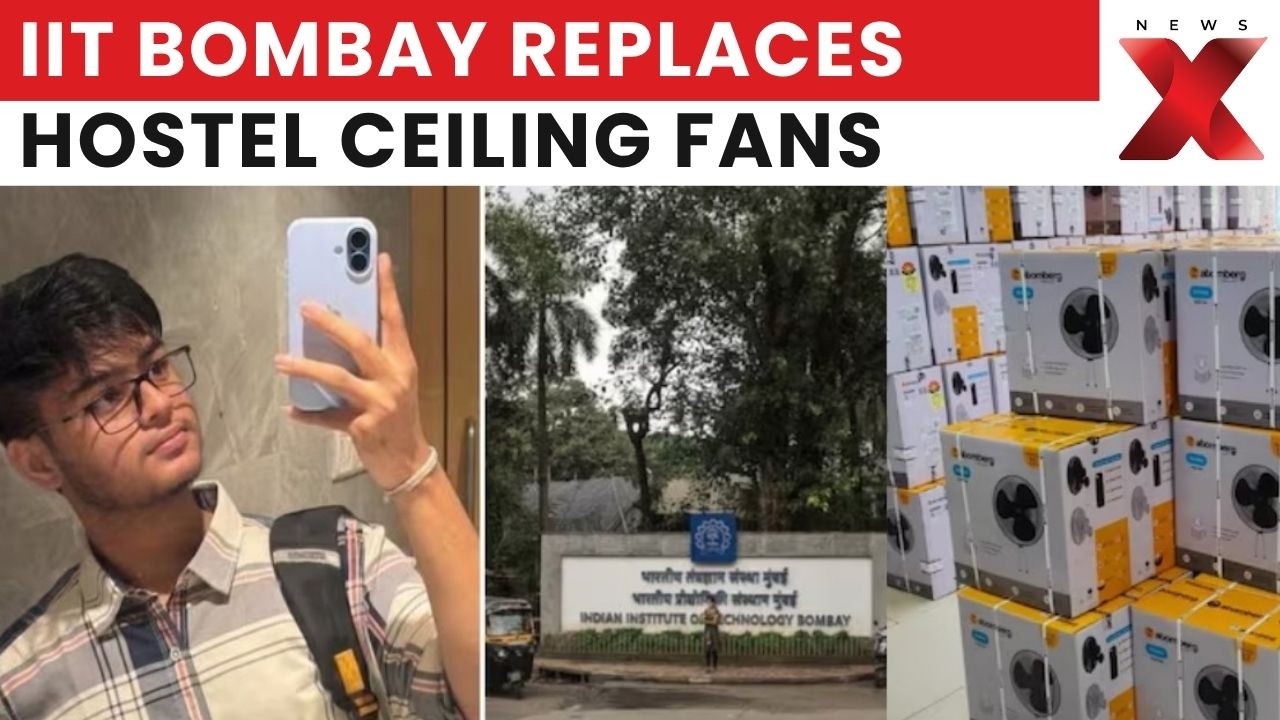 Ceiling Fans Out, Wall Fans In: IIT Bombay Begins Major Hostel Upgrade | Sahil Wakode Case