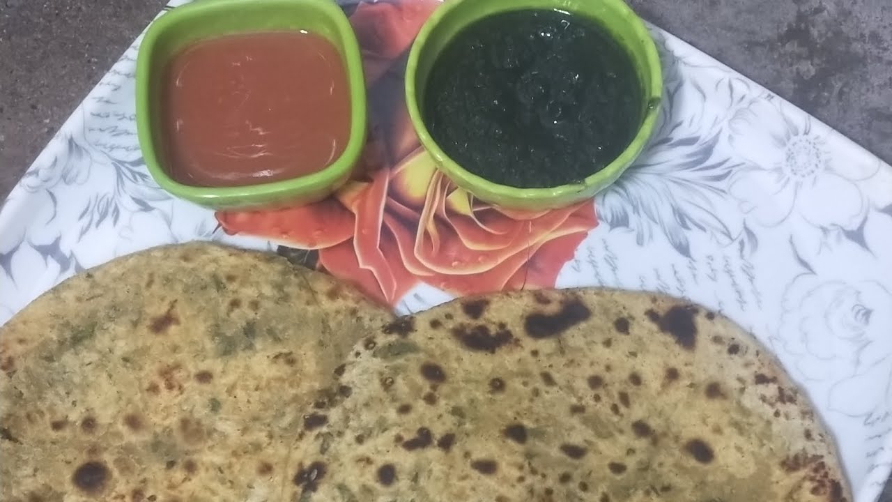 Tasty or mazadar si matar ke parathe 😋🫕🍛