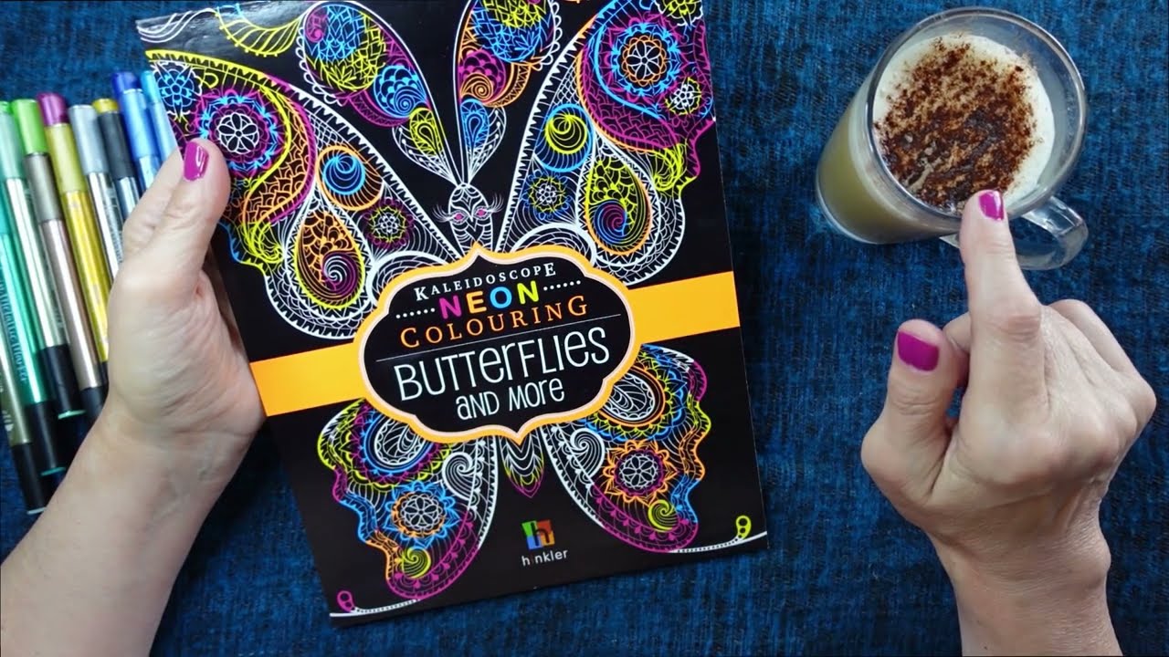 ASMR | Relaxing Colouring with Whispered Chatty Ramble at Coffee Time! Part 2