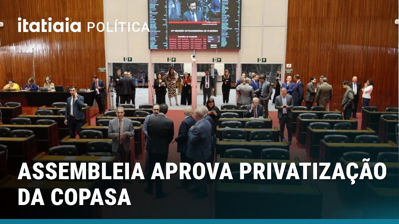 ENTENDA OS PR&Oacute;XIMOS PASSOS DO PROJETO DE PRIVATIZA&Ccedil;&Atilde;O DA COPASA AP&Oacute;S APROVA&Ccedil;&Atilde;O NA ASSEMBLEIA