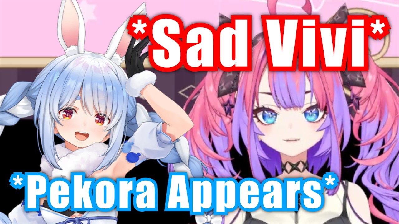 Pekora Appears When Vivi Is Feeling Down【Hololive】