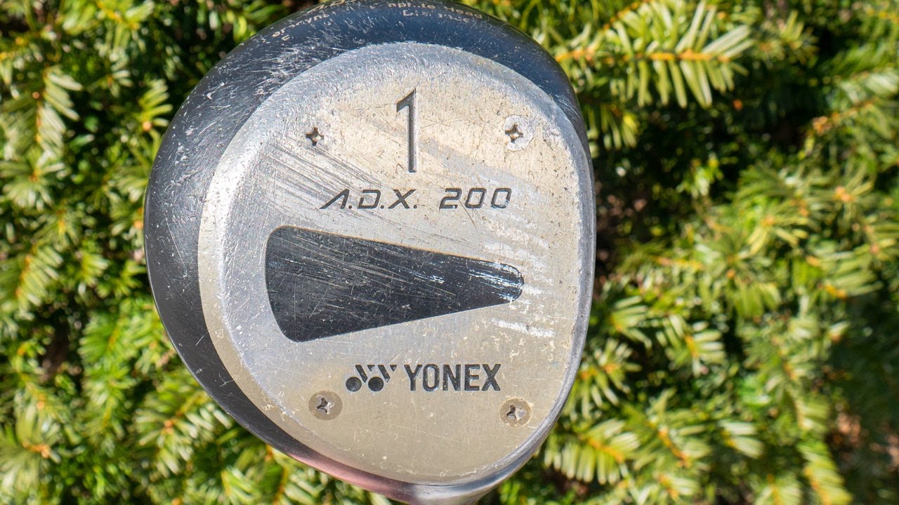 1990 Yonex A.D.X. 200 Carbon Fiber Driver - The Vintage Golfer