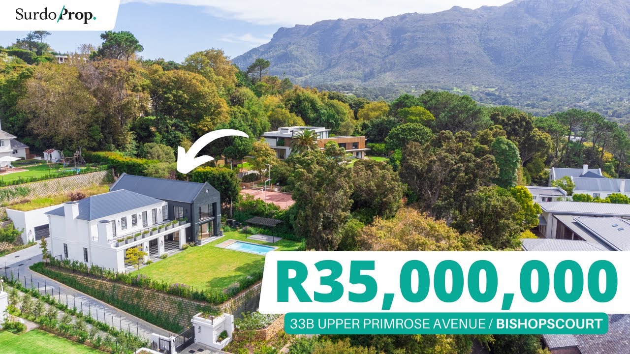 Exquisite 6 Bedroom Bishopscourt Home For Sale / Primrose Place / 33B Upper Primrose Ave, Cape Town