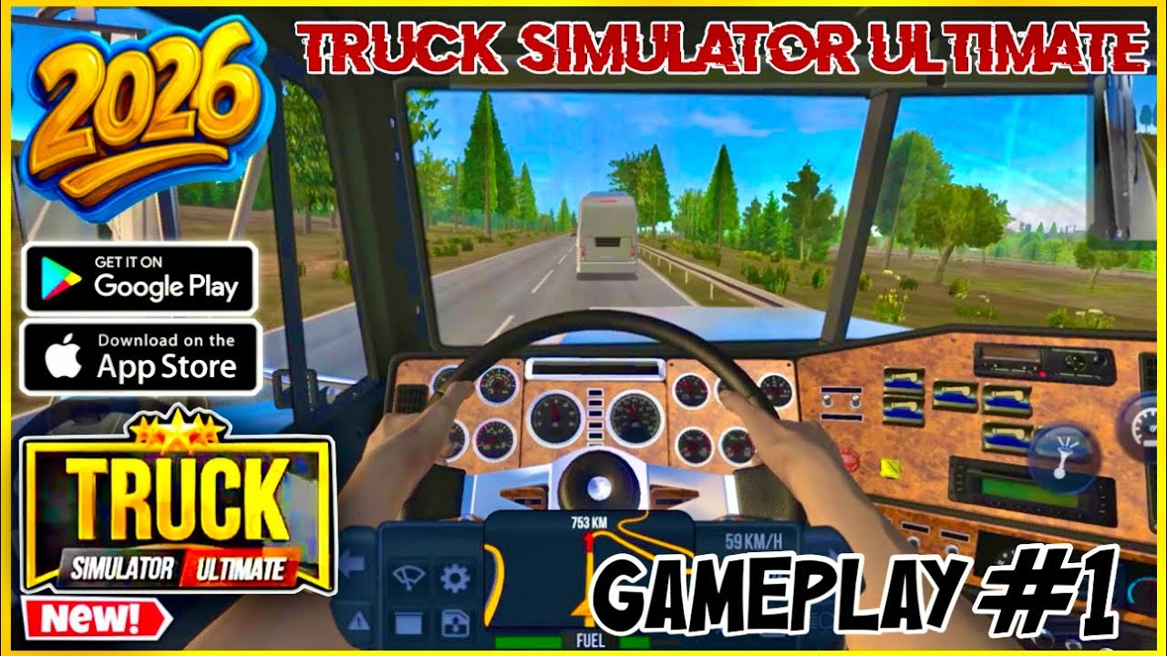 I drove 800 km with a load 🛣️| Truck Simulator Ultimate Gameplay #1 🚛| 