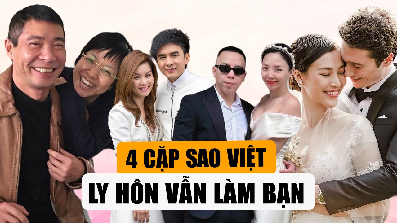 4 Cặp Vợ Chồng Ly Hôn Văn Minh Vẫn Làm Bạn: Tóc Tiên Hoàng Touliver Ai Cũng Tiếc Nuối