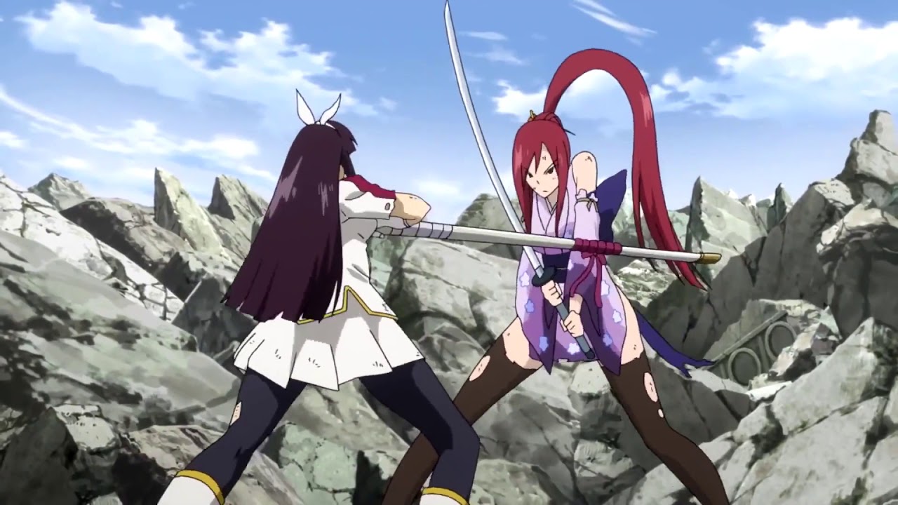 Fairy tail season 3 (2019)「AMV」  Erza past - Catch fire