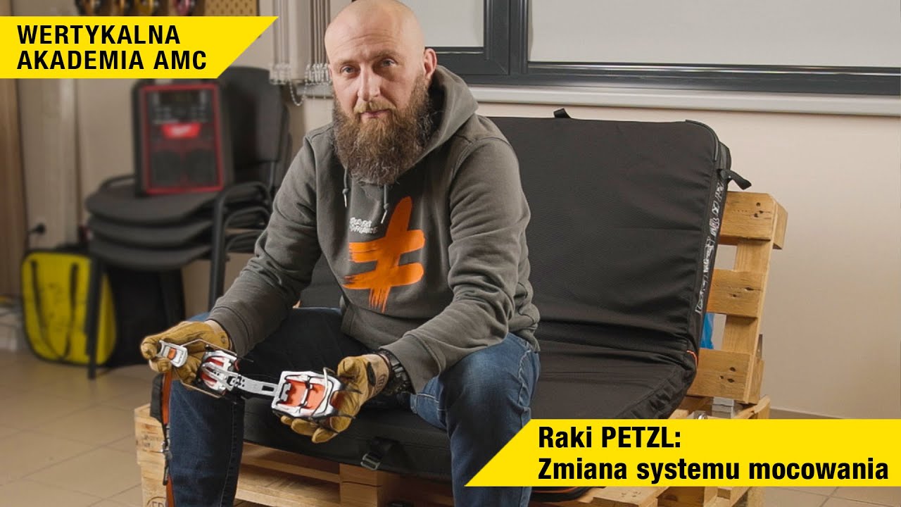 Raki PETZL – zmiana systemu mocowania