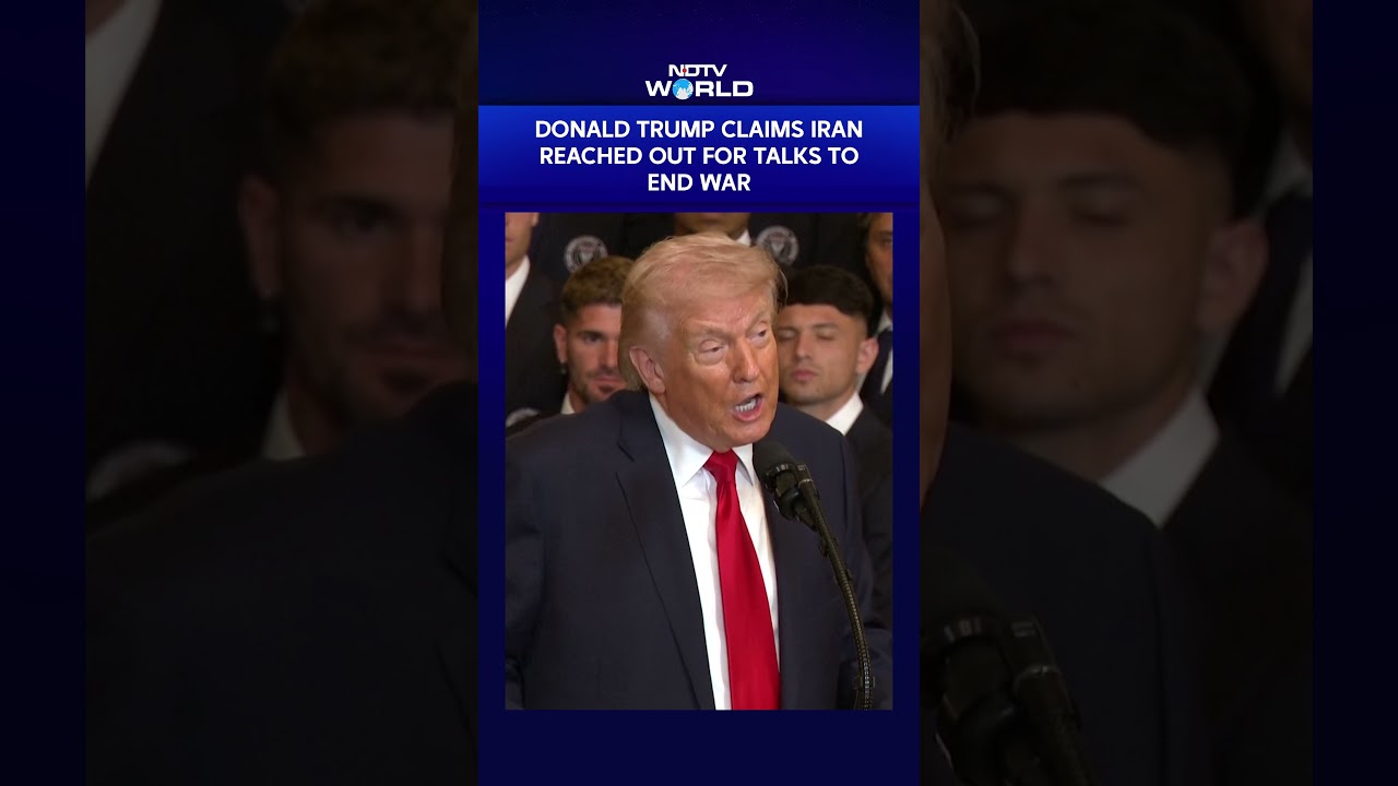 Donald Trump Claims Iran Reached Out For Talks To End War