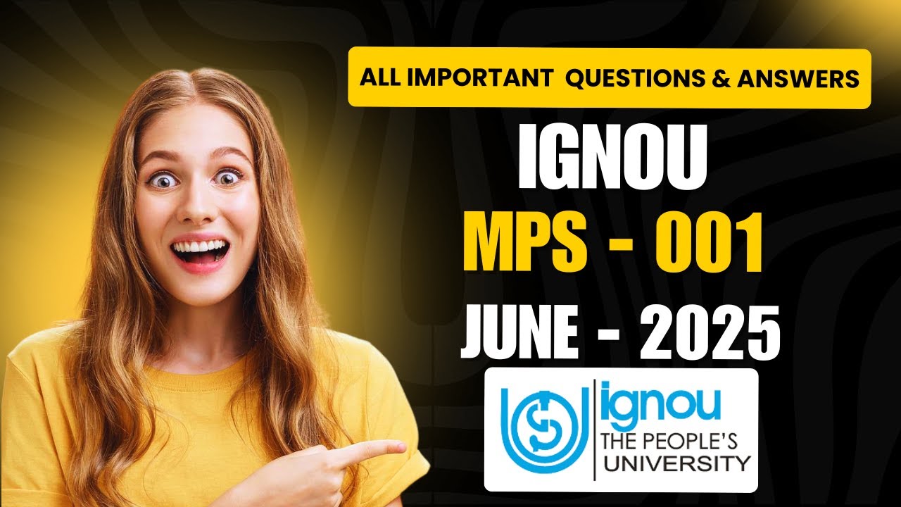 IGNOU MPS-001: Rajnitik Sidhant | political theory - Important Questions & Answers with pdf