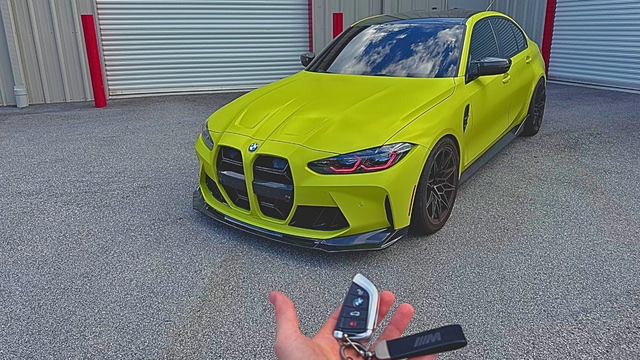 HOW TO USE PADDLE SHIFTERS BMW G80 M3 COMPETITION