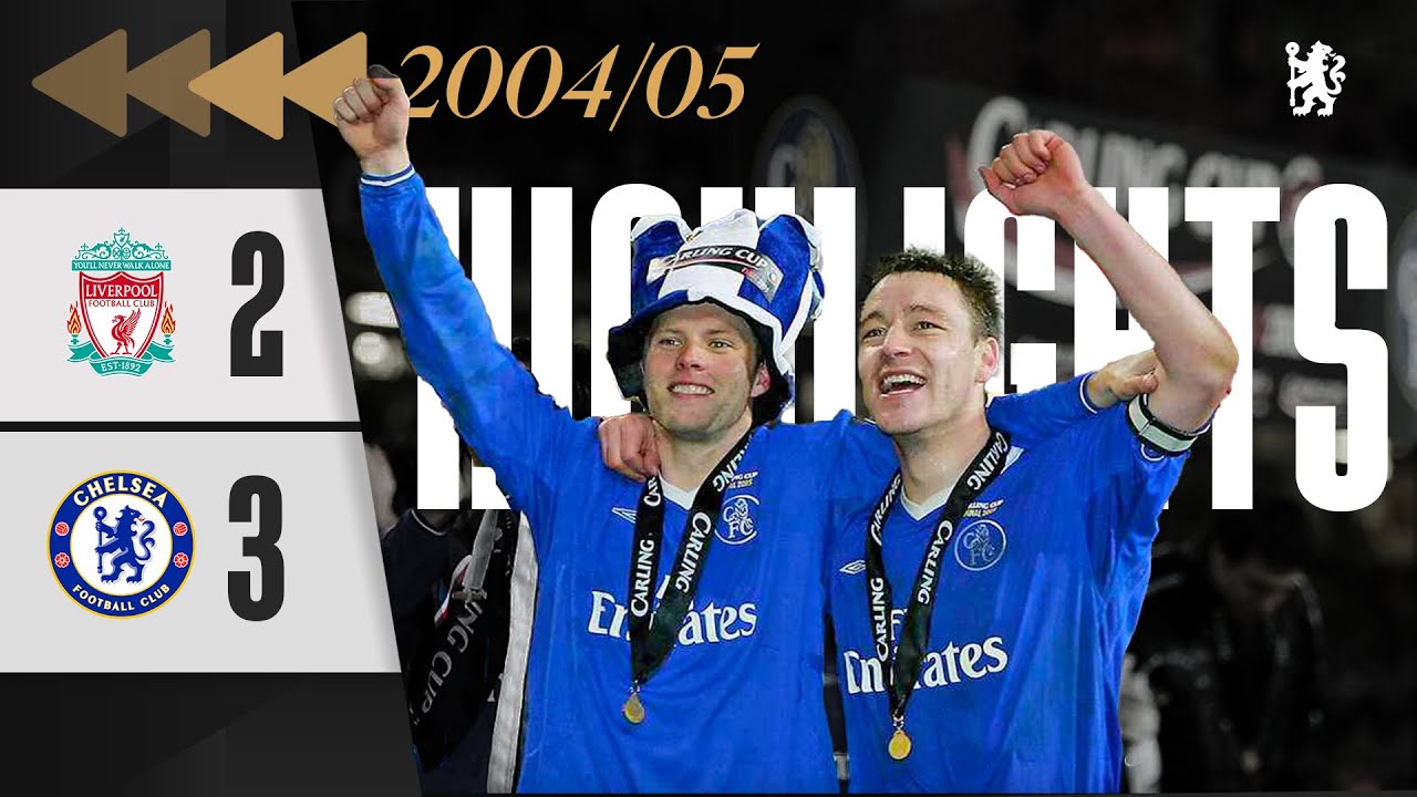 ⏪️ Liverpool 2-3 Chelsea | HIGHLIGHTS REWIND | BLUES lift cup after extra time drama! | LC 04/05