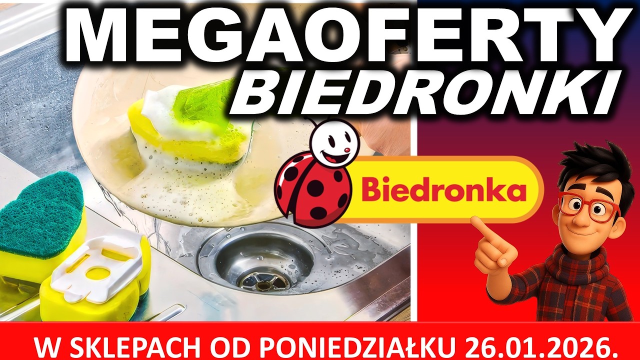 BIEDRONKA | Oferta Promocyjna od Poniedziałku 26.01.2026.