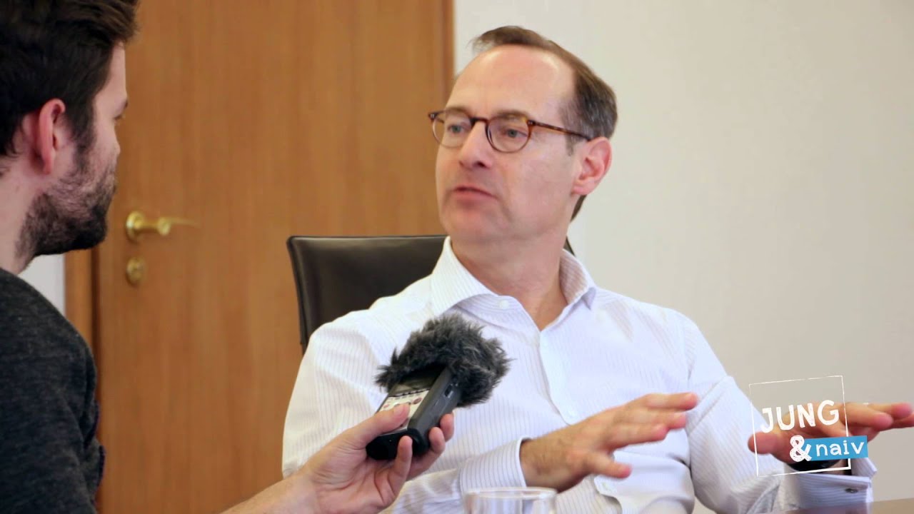 Allianz | When I get really angry | Oliver Bäte in interview with Jung & Naiv
