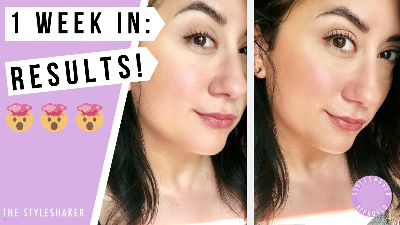 MASSIVE Clean SKINCARE ROUTINE OVERHAUL! Week 1 RESULTS, Before and After, DIY