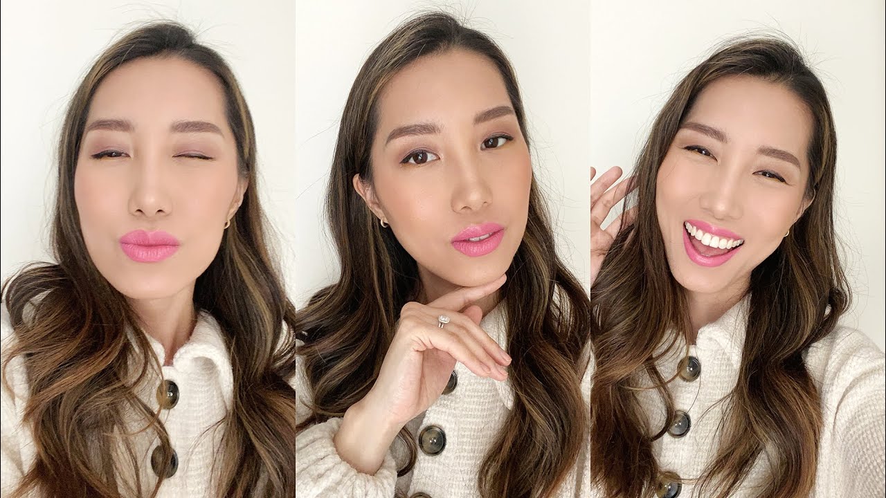 SPRING-INSPIRED Fresh Peachy Makeup Look