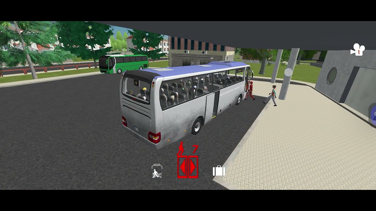 Public bus driving 🚍🚌