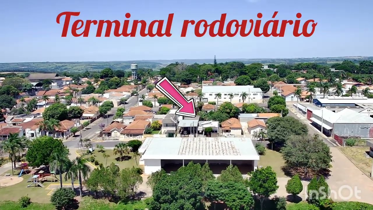 Vôo sobre Vera Cruz SP + Estação Ferroviária. 
