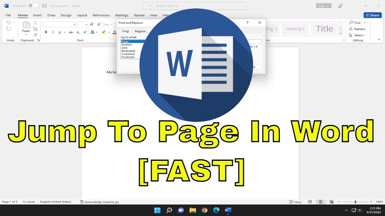 Как перейти к определенному номеру страницы в Microsoft Word [Учебник]