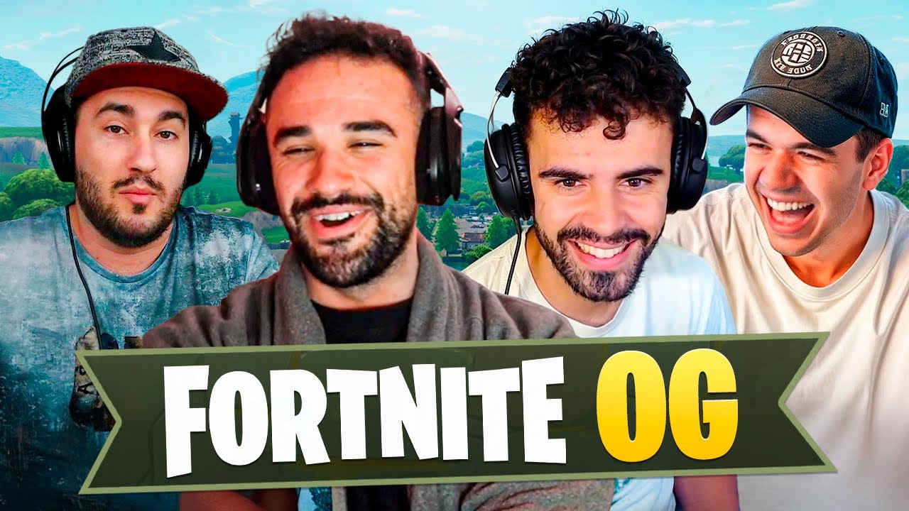MOMENTO OLD SCHOOL ⛏️ - Fortnite OG ft. Andrés, LOLITOFDEZ y sTaXx