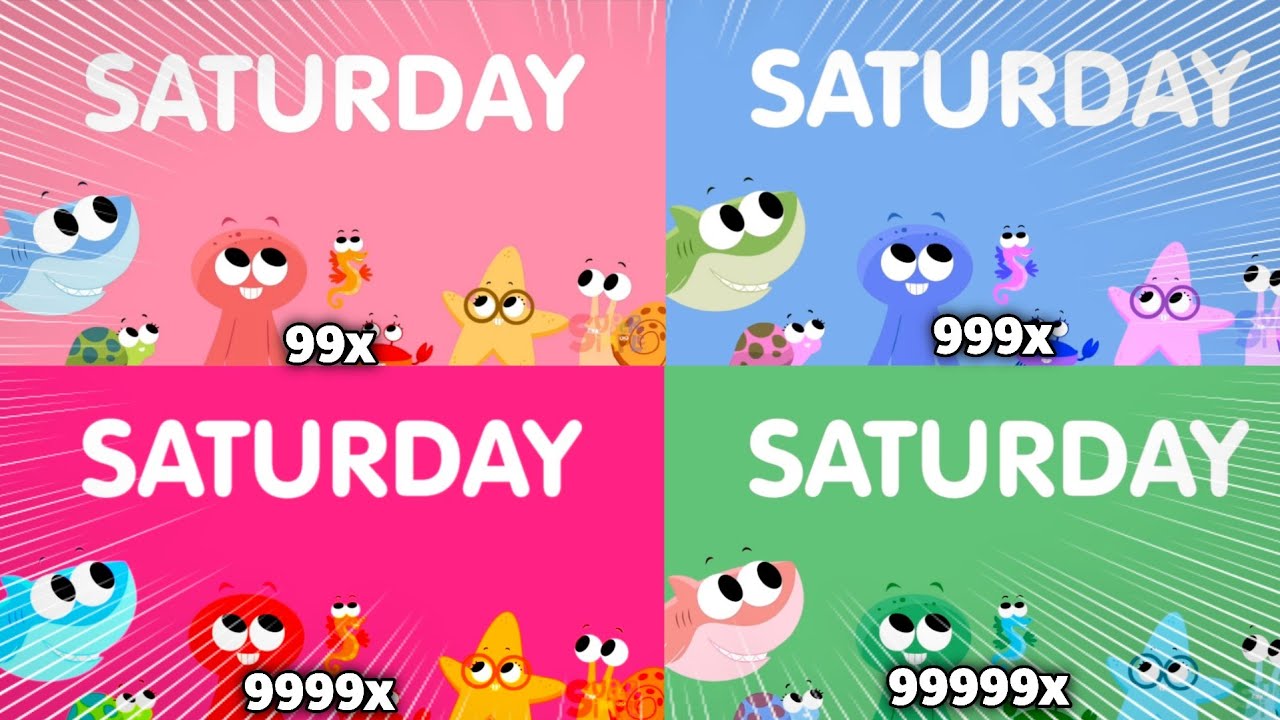 Days of the Week Sparta Intro at 999999x Speed Klasky Csupo Effects!