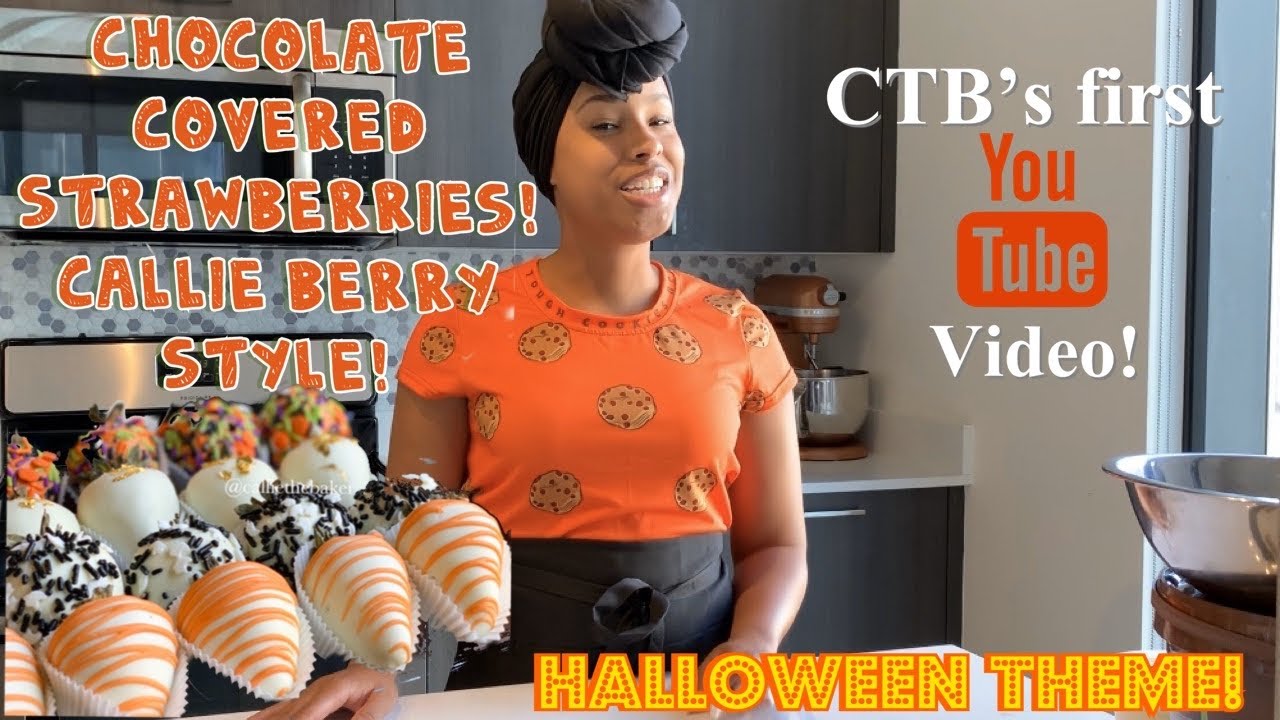 How to Dip Chocolate Covered Strawberries, CALLIE BERRY STYLE!