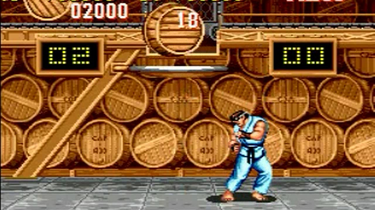 Street Fighter 2 Turbo (Genesis) - Longplay as Ryu