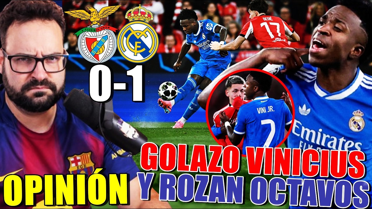 Un GOLAZO de VINICIUS da la VICTORIA a un GRAN MADRID 0-1 al BENFICA - Lo de PRESTIANNI - OPINIÓN