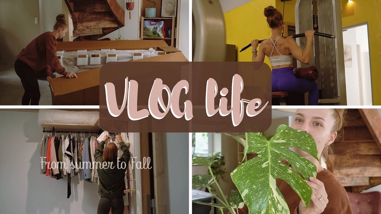 VLOG / DECO - DRESSING - TRAINING & PLANTES.