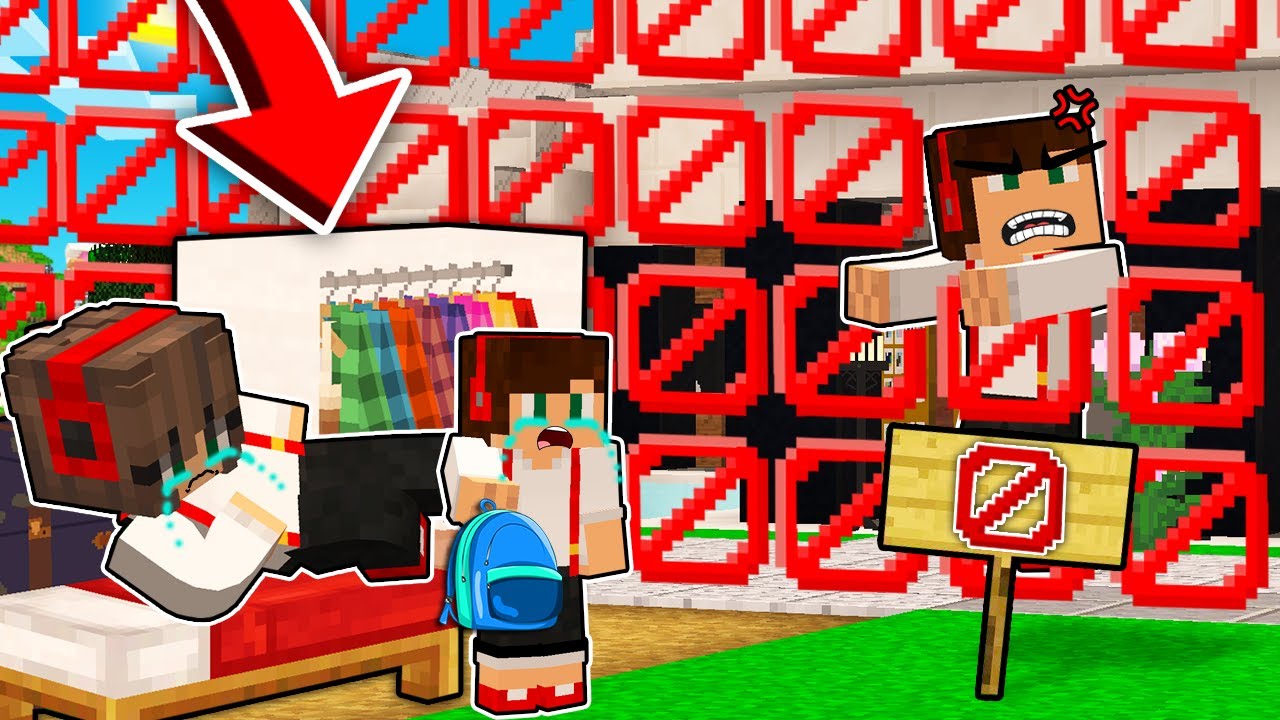 WYRZUCAM RODZINĘ I ZABEZPIECZAM W 100% SWÓJ DOM W MIENCRAFT?! GPLAY & LAKI