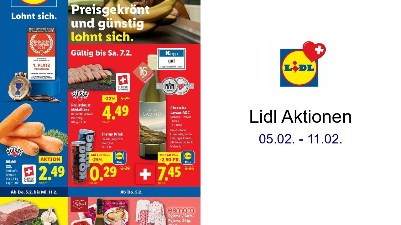 Lidl Aktionen 05.02. - 11.02.