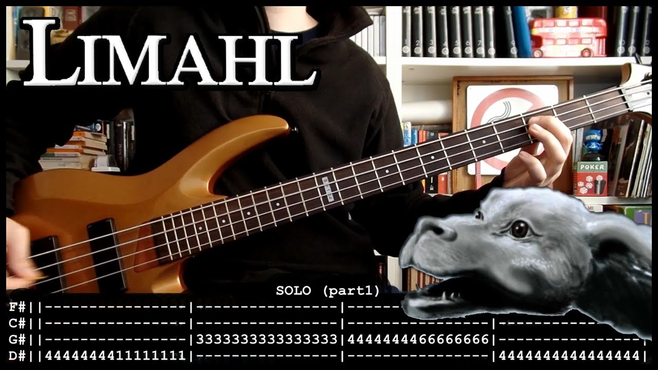 LIMAHL - Never ending story 🐉 (bass cover w/ Tabs & lyrics)