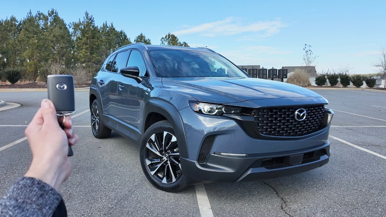 Discover the BEST Features of the 2025 Mazda CX50 Hybrid Premium Plus!