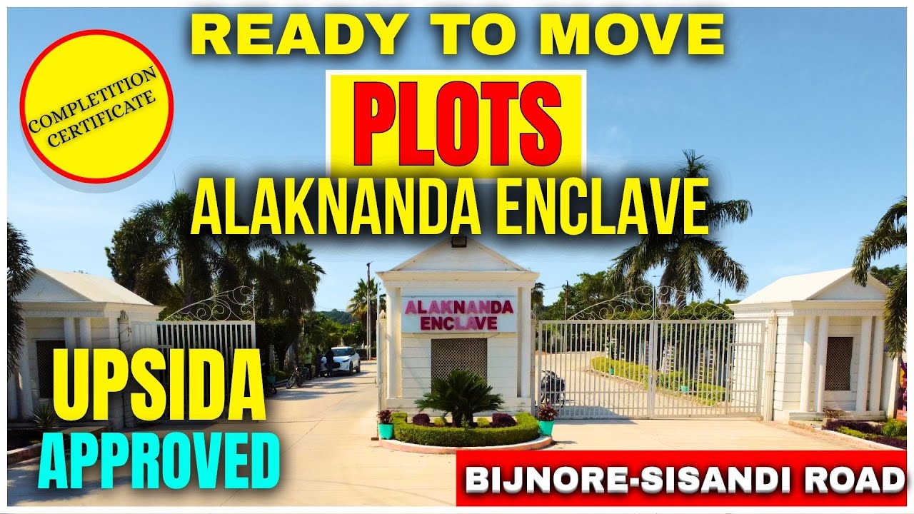 ₹17.5 Lakh RERA Approved Plots in Lucknow | Alaknanda Enclave | Ready to Move Township on Bijnor