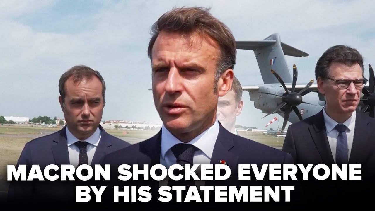 💥Macron Issues NEW Statement on the War! The Audience FELL Silent