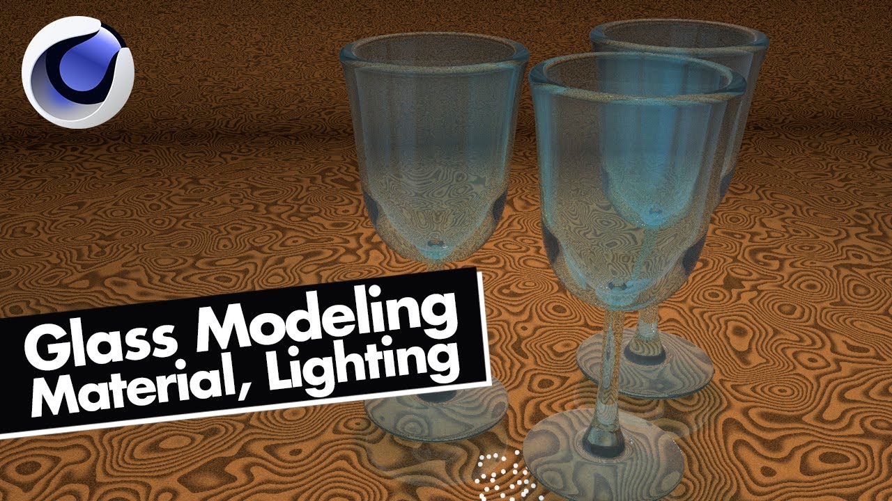 Glass modeling Tutorial | Cinema 4D Modeling Tutorials | Cinema 4D