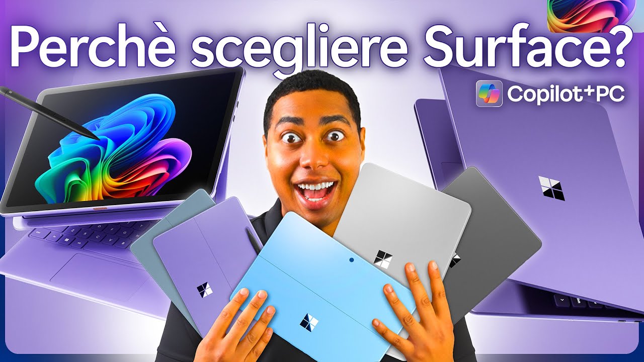 Perché scegliere un Surface Copilot+ PC? Le 6 motivazioni principali 🤩