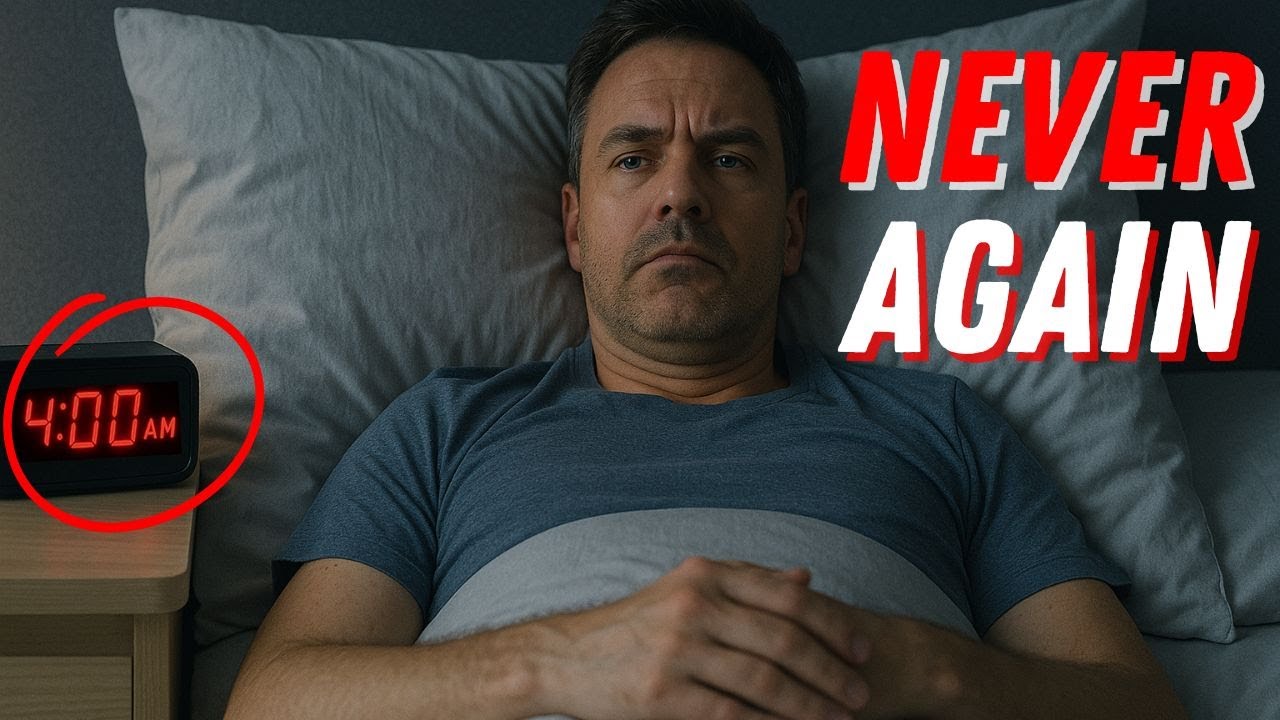 Why You Wake Up at 4am (And How to Stop It)