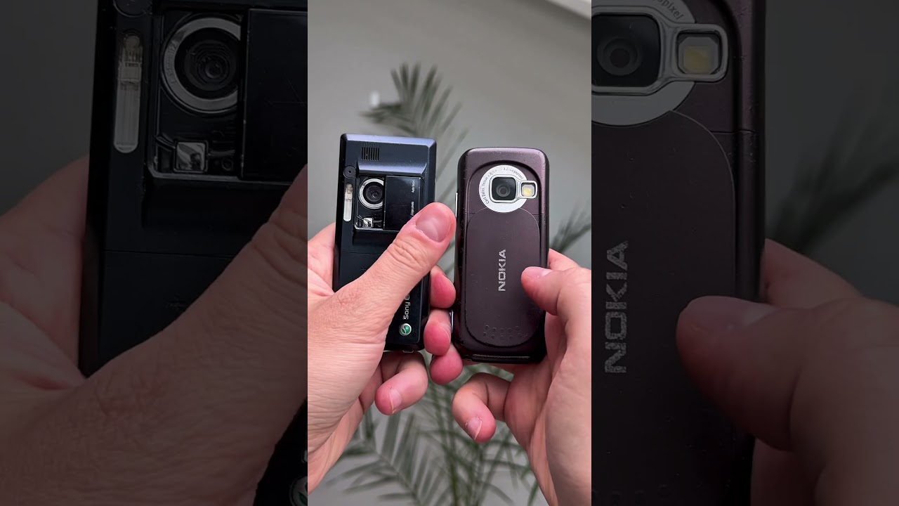 Design we lost. Cameras with intent. Nokia N73 and Sony Ericsson K610
