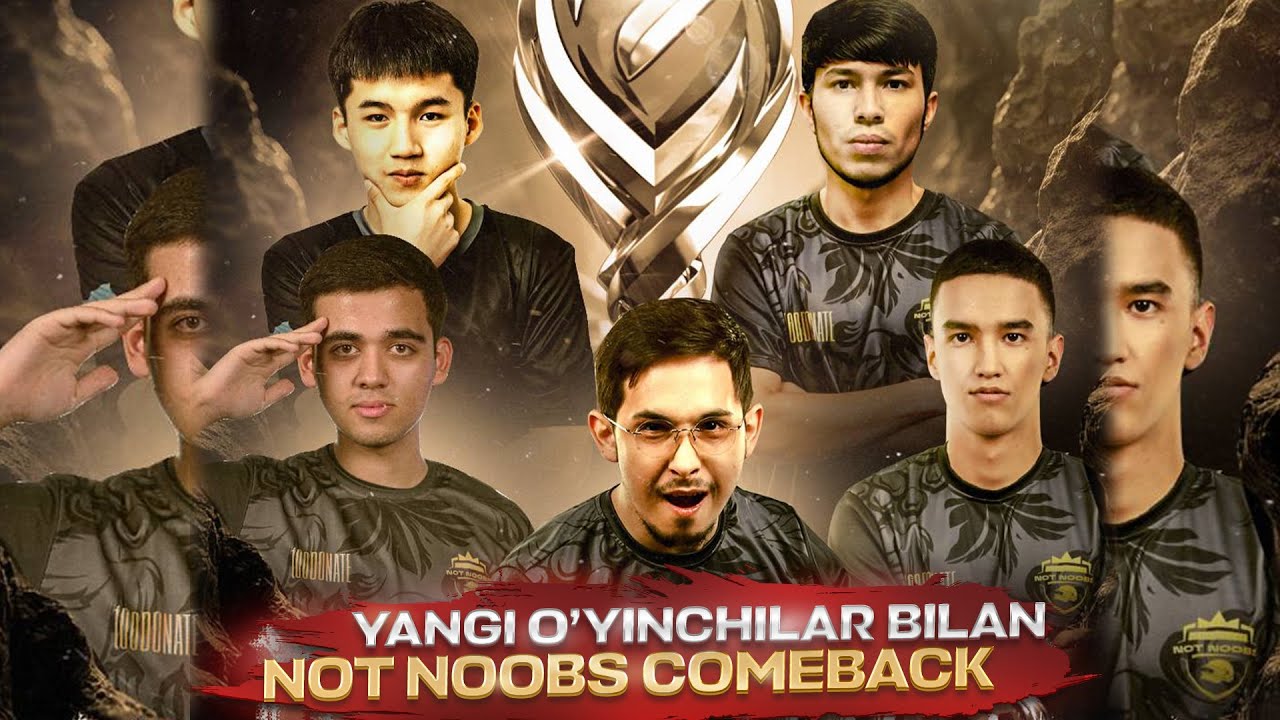 ✅YANGI IGROKLAR BILAN NOT NOOBS COMEBACK🥷🏿❤️‍🔥YANGI O'YINCHILAR KIM?