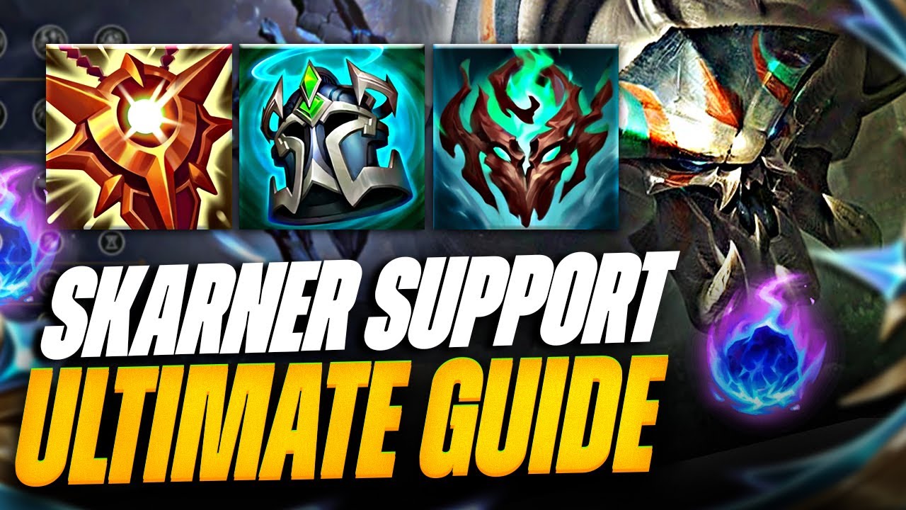 SKARNER SUPPORT GUIDE, THE BEST SUPPORT CHAMPION IN THE GAME?| Lathyrus