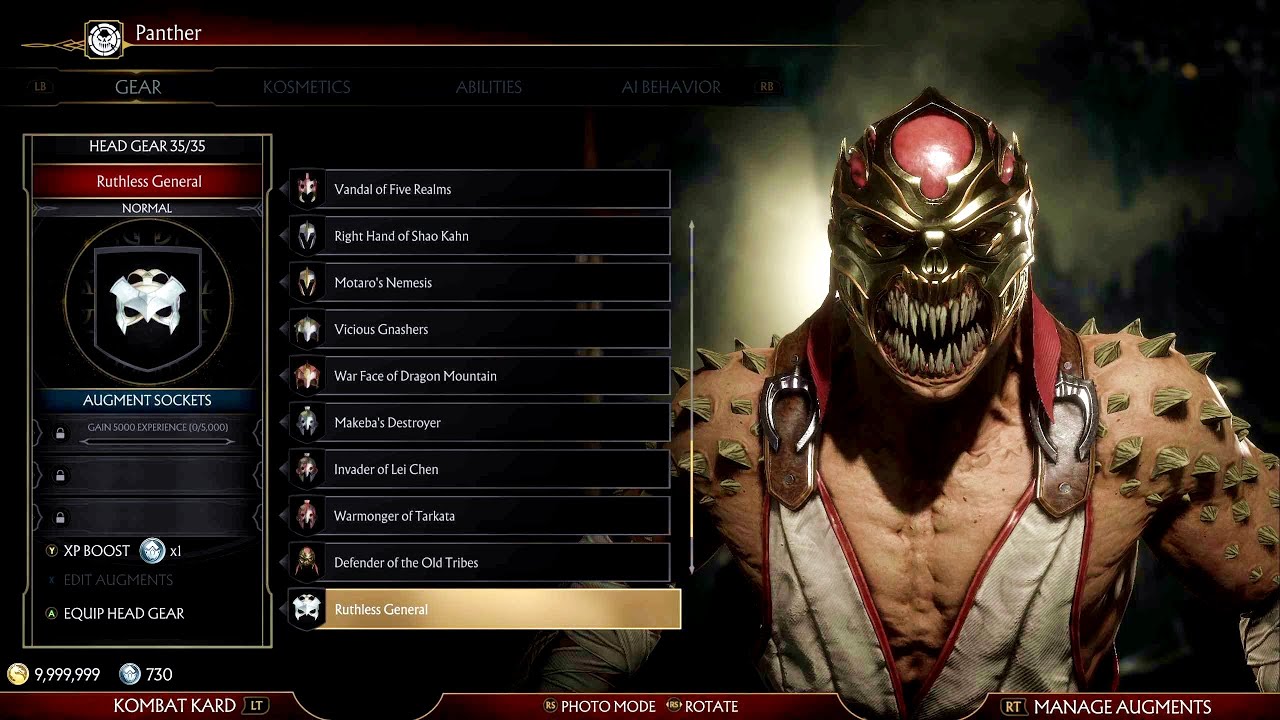 Baraka - Gear and Skins Showcase - January 2021 Update - Mortal Kombat 11 Ultimate
