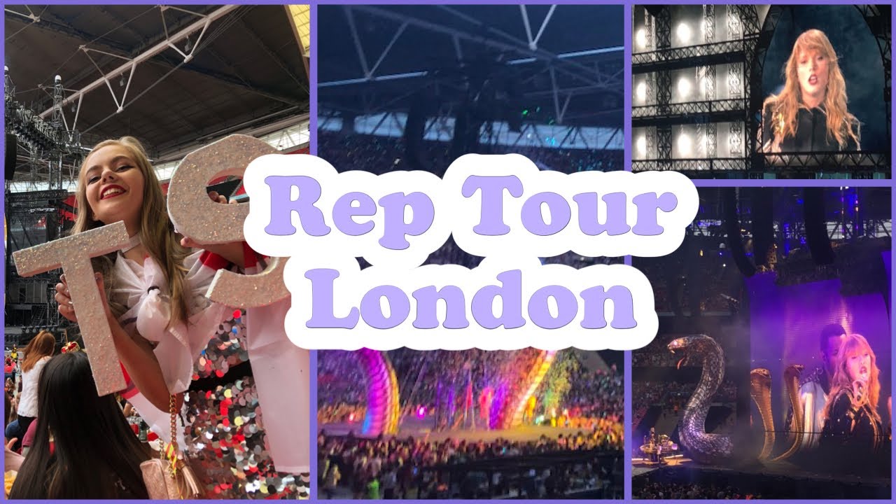 REPUTATION TOUR VLOG AND MERCH HAUL