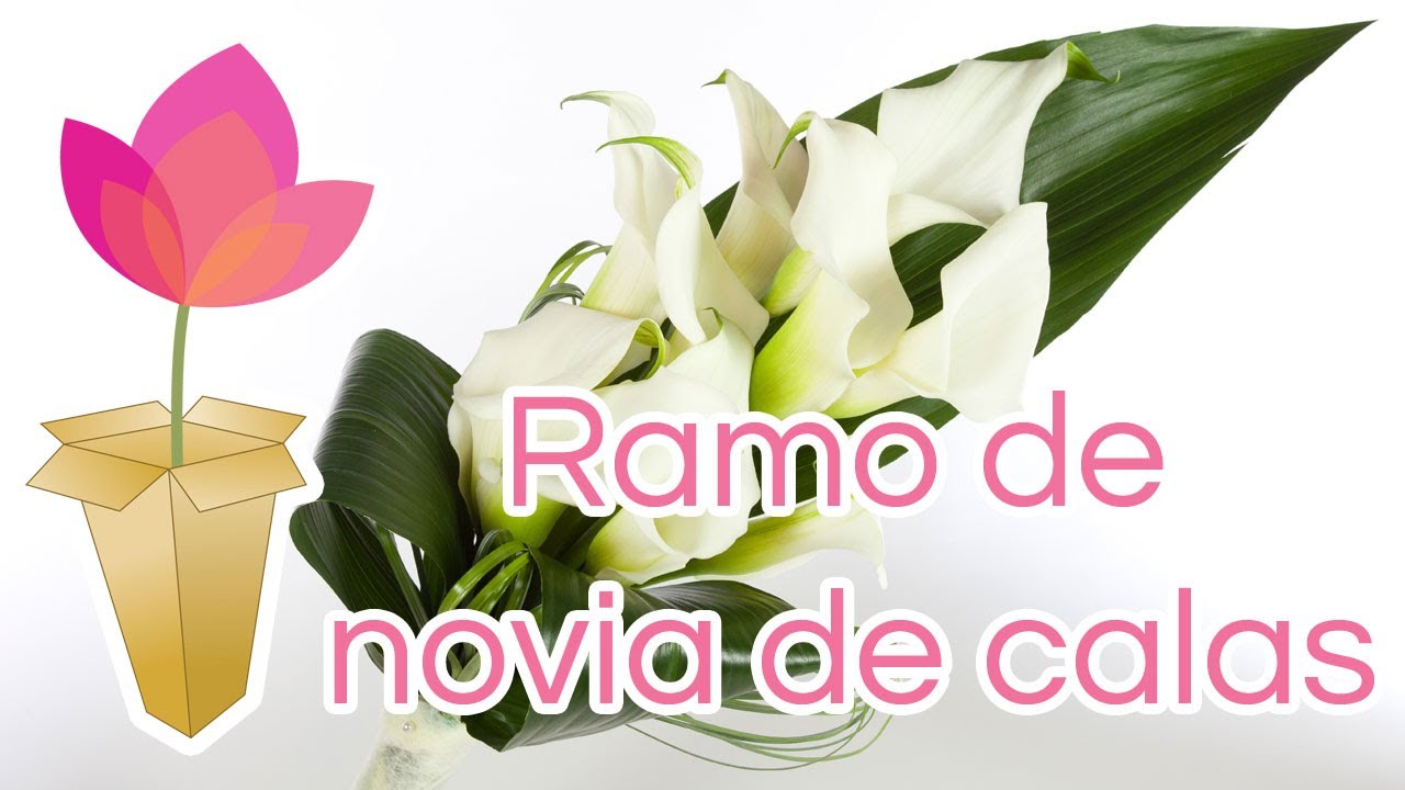 Cómo hacer un ramo de novia de calas