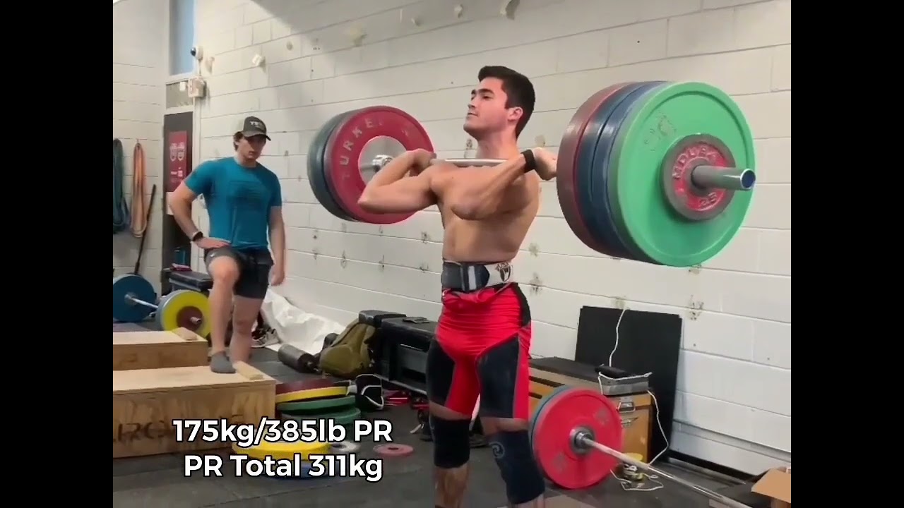 Ryan Grimsland 2016-Present 170kg&rarr;330kg Total and Athletic Development in Olympic Weightlifting