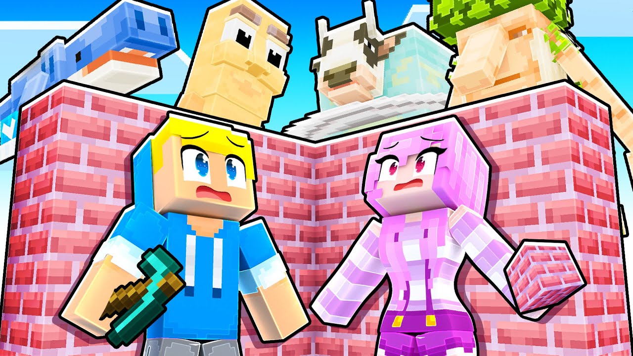 COSTRUISCI Per SOPRAVVIVERE Contro i BRAINROT Su Minecraft!
