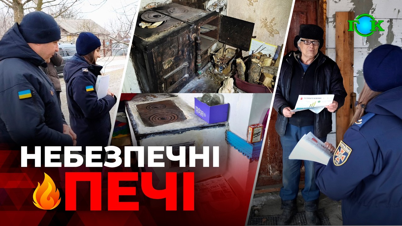 🔥 Небезпечні печі: у громаді троє загиблих — рейд ДСНС у Салівці й Карпівці