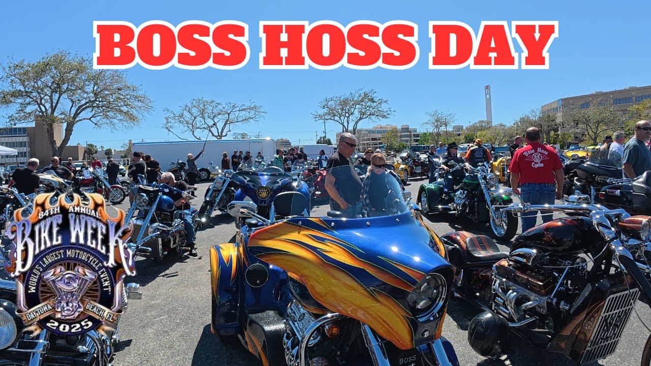 BOSS HOSS OWNERS RIDE DAYTONA BIKE WEEK 2025
