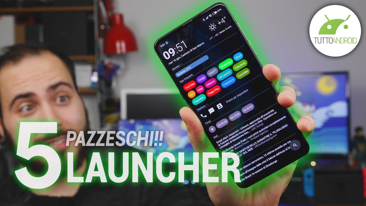 5 LAUNCHER che NON VI IMMAGINATE NEMMENO (2019) | Personalizzazione #38 | TuttoAndroid