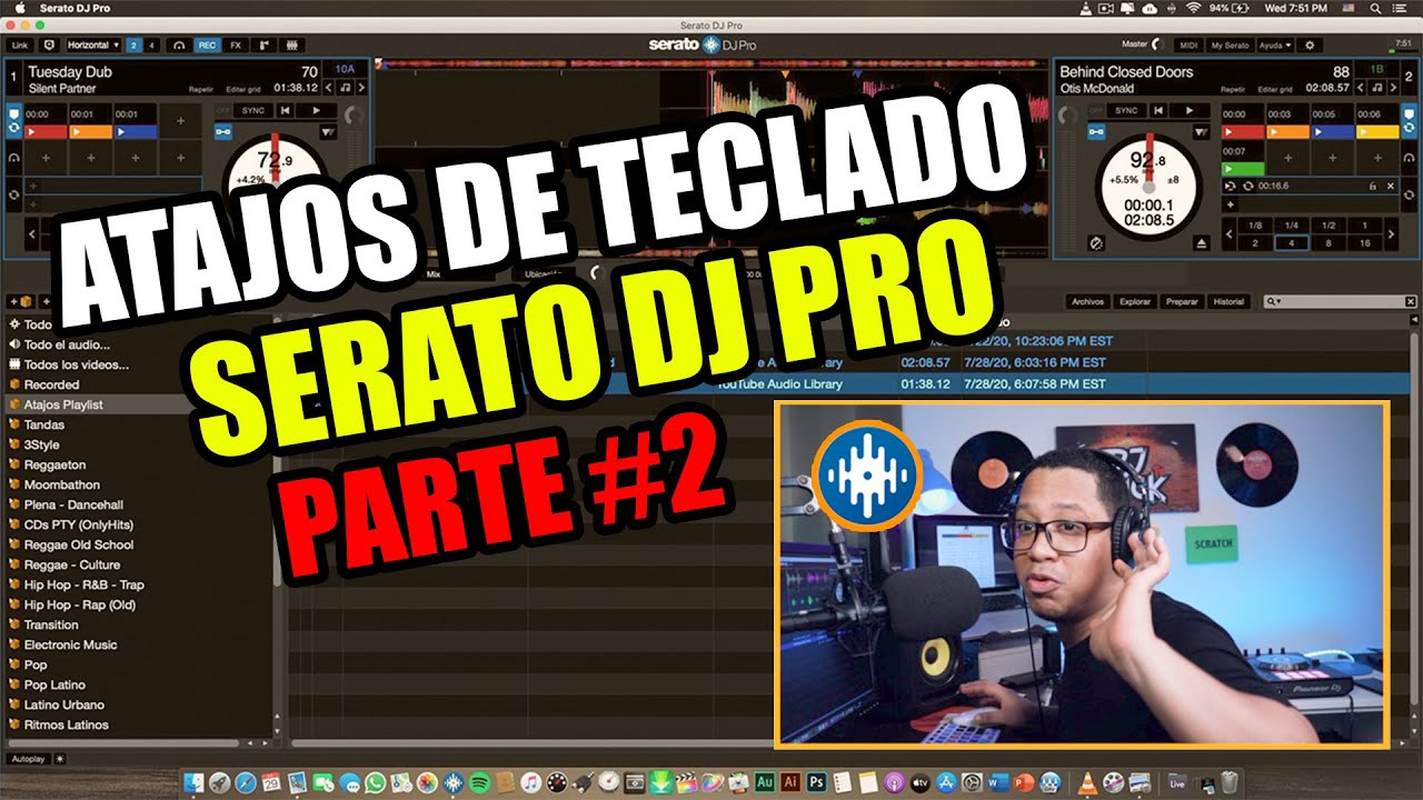 Atajos de teclado Serato DJ Pro | Parte #2