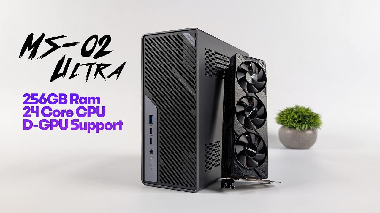 Самый универсальный мини-ПК всех времен! MS-02 Ultra: первый взгляд